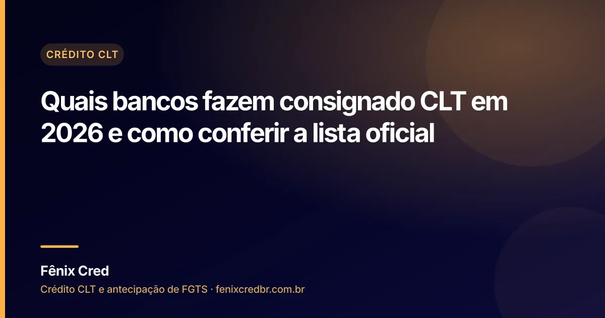 Trabalhador compara ofertas de bancos para consignado CLT na tela do celular