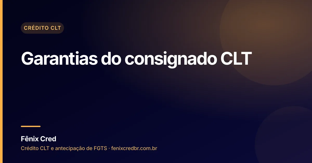 Contrato de crédito consignado sobre a mesa com celular exibindo o saldo do FGTS