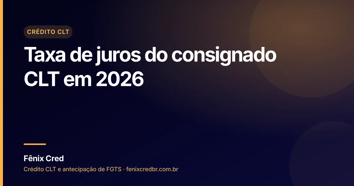 Trabalhador compara taxas de consignado CLT na tela do celular